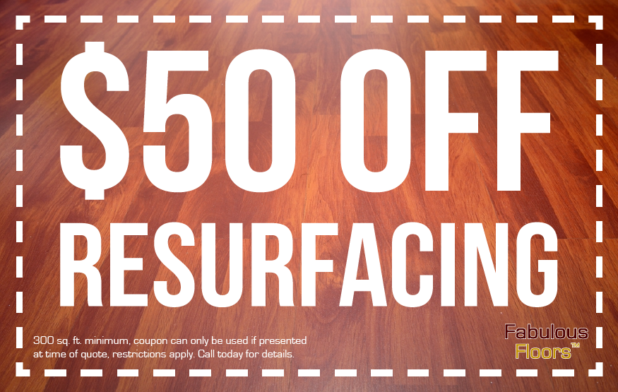 $50 off resurfacing coupon